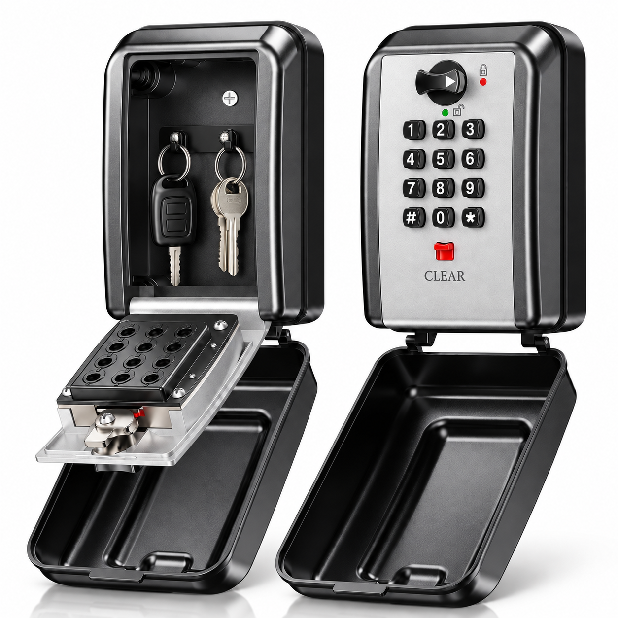 Large Push-Button Key Safe by Landlord Direct Supplies